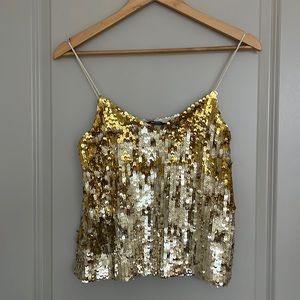 BIKBOK sequin tank top.